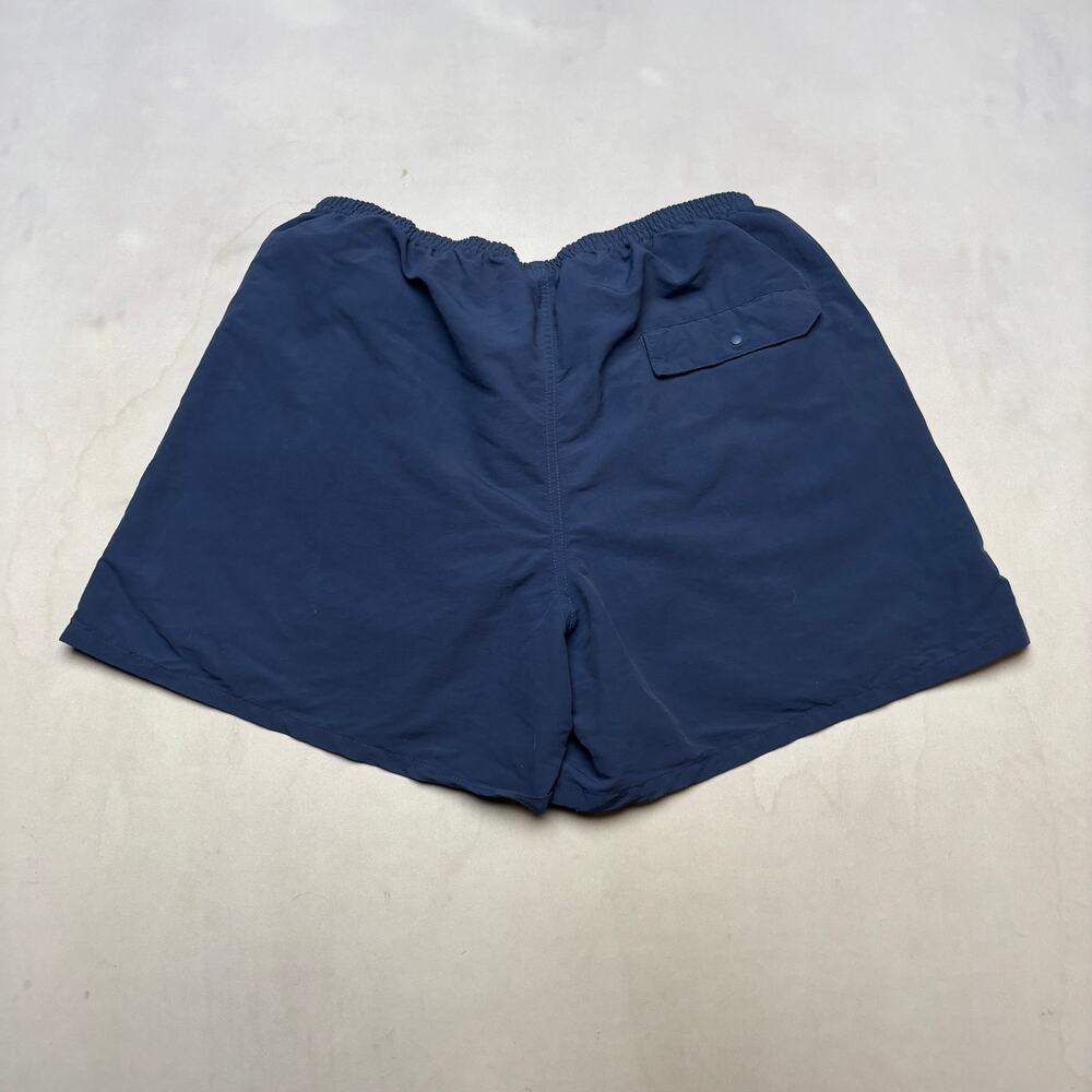 Patagonia Baggies 5 Inseam Swim Shorts Nylon Mens L Navy Blue Trunk - Picture 2 of 9